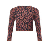 Long sleeve top - Leopard print