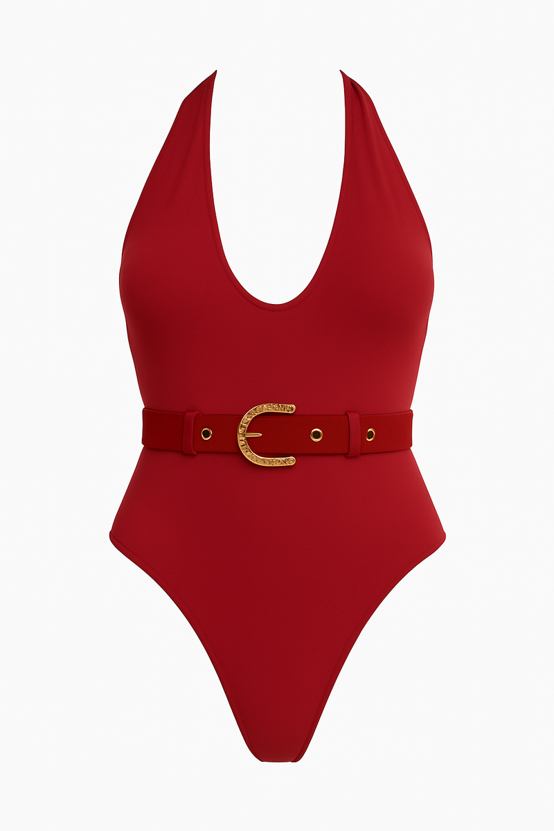 Ellen Swimsuit Red