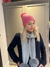 Cashmere Hat - Pink