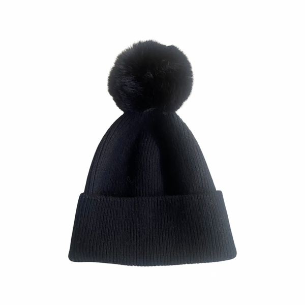 Cashmere Hat - Black