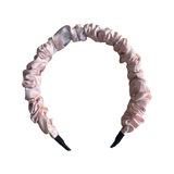 Ruched Headband - Pale pink