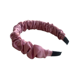 Ruched Headband - Pink