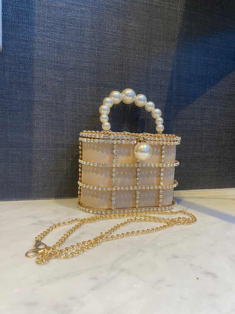 Marilyn Bag - Cream / Gold