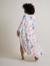 Gala floral dress - Pastel print