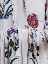 Floral Printed Cotton Dress